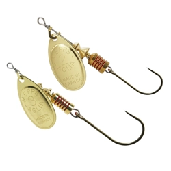 Mepps Aglia Gold Single Hook Barbless Spinners